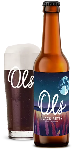 Ols Black Betty In Der Flasche Und Im Glas
