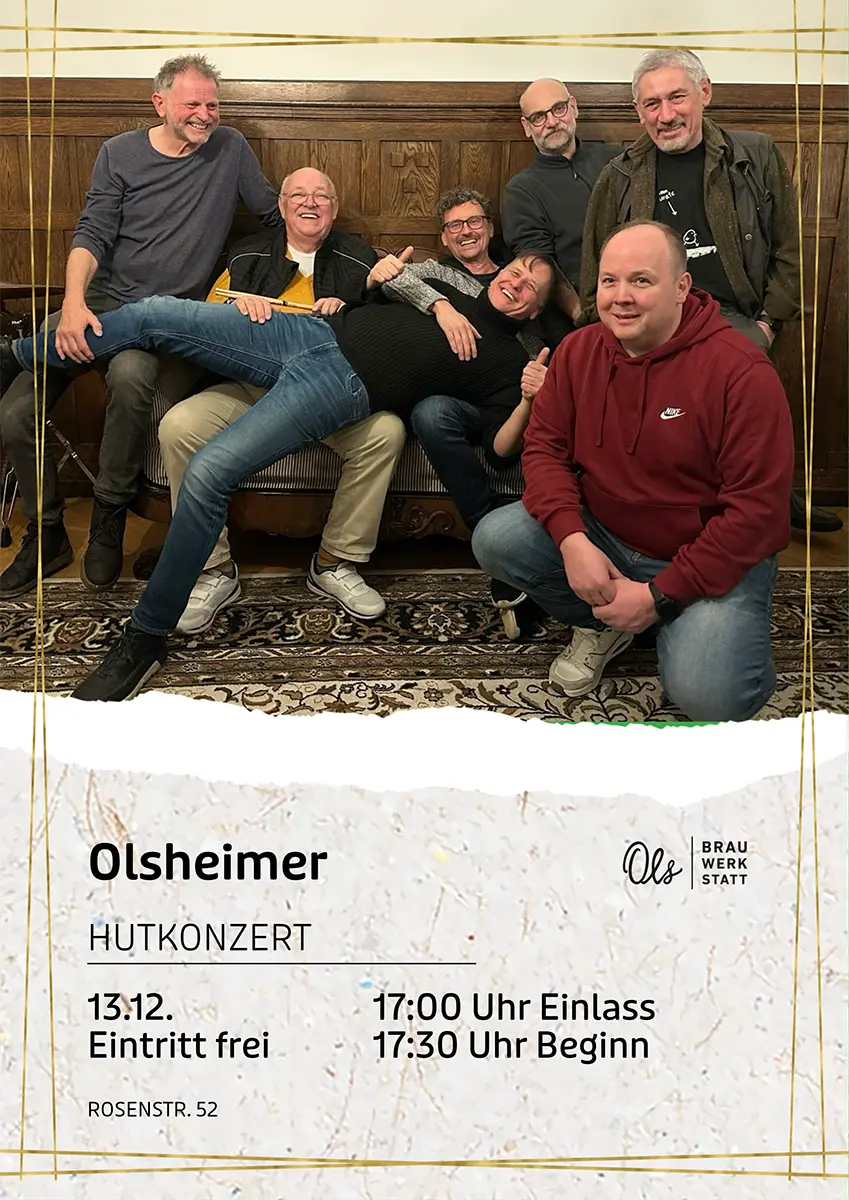 Plakat Olsheimer