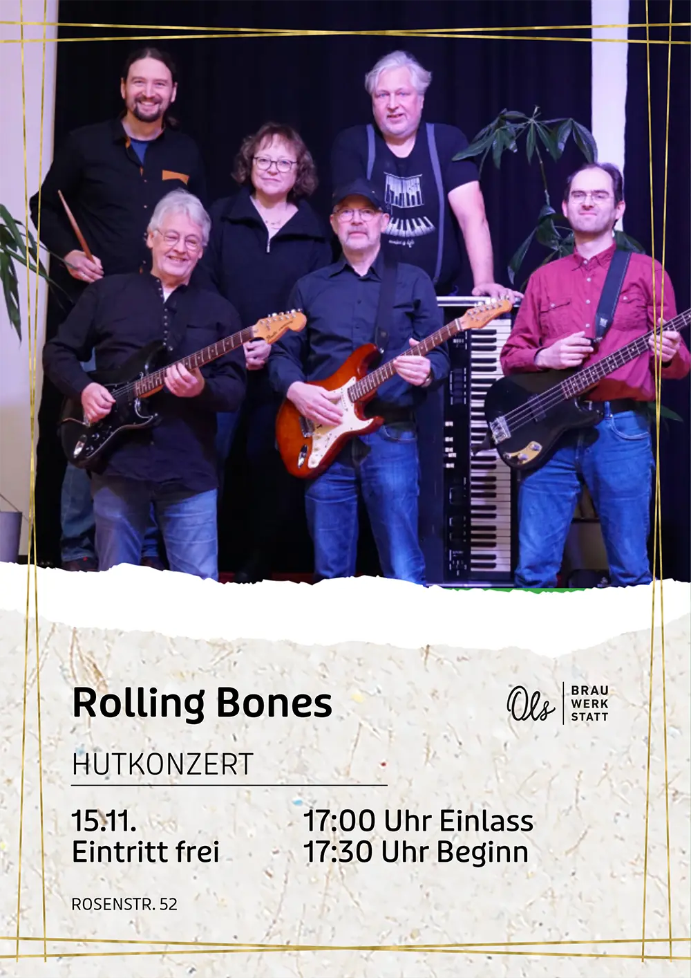 Plakat Rolling Bones Final